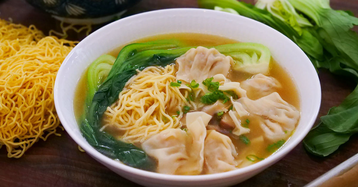 Sopa Wantán RECETA